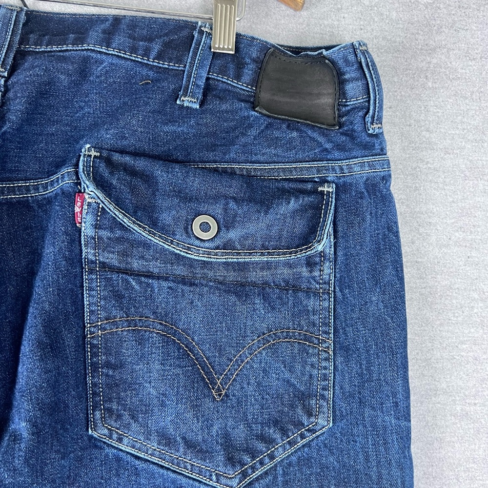 Levis Jeans‎ Mens 42x32 (Fits 38x29) Blue Denim 569 Loose Fit Baggy